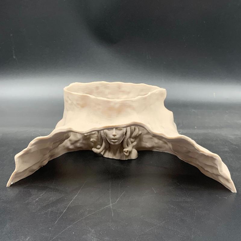 

NEW Aquarium Cave Decor - Gorgon Snake Hair Themed Hiding House & Breeding Observation Ornament