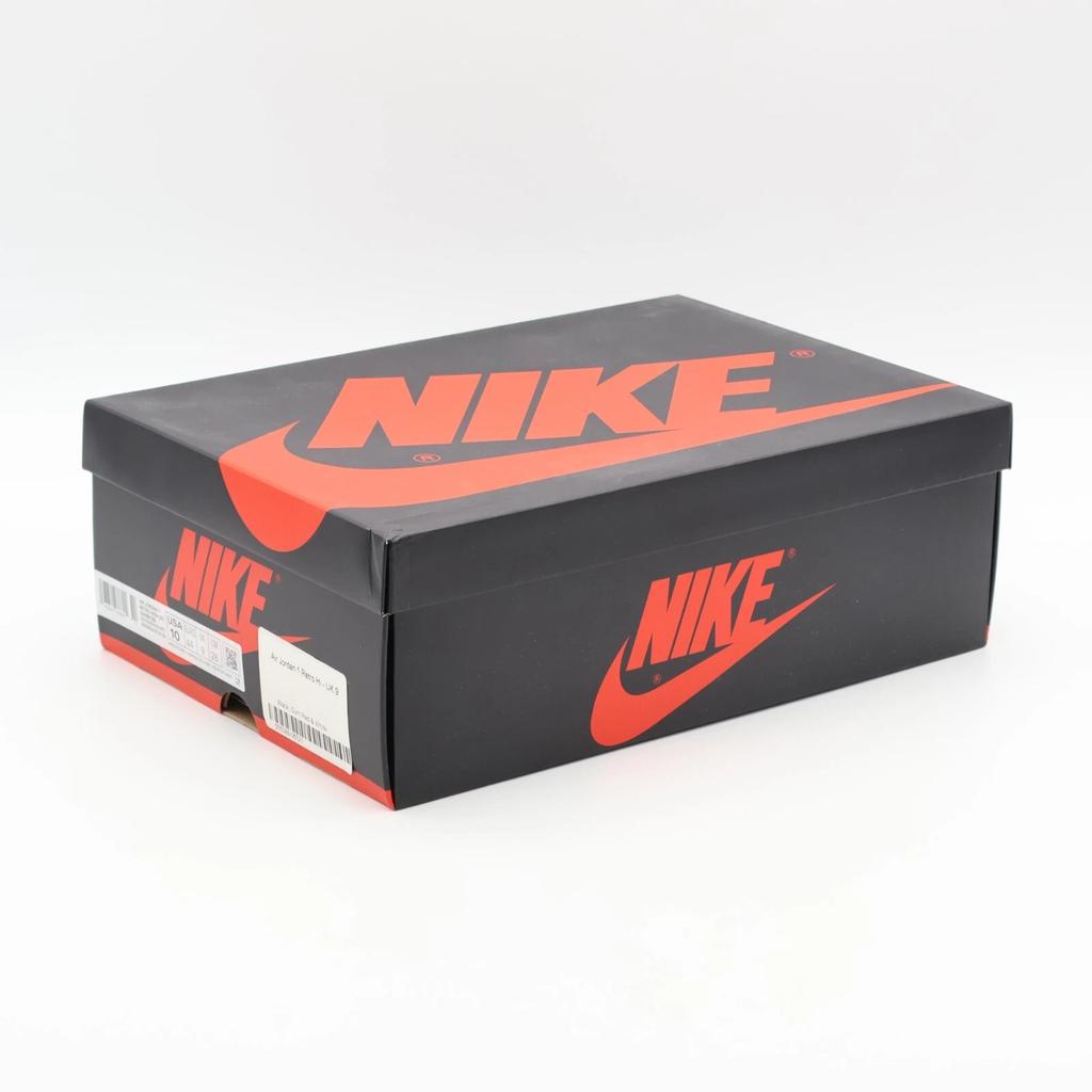 555088-060 Nike Air Jordan 1 Retro High OG Black Gym Red Satin Metallic (Men's)