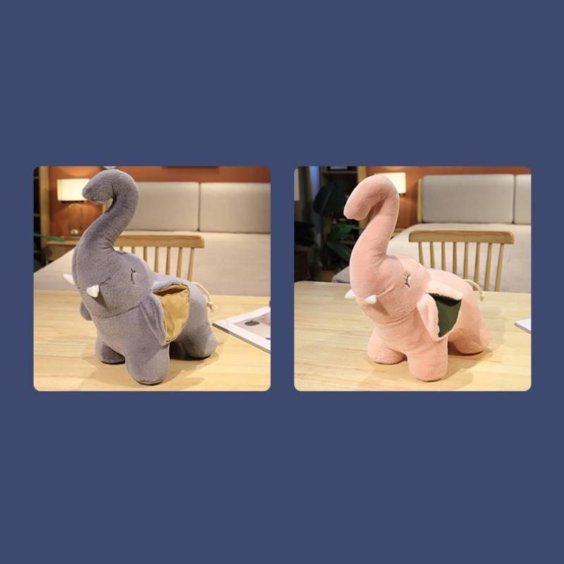 Plush Toys Elephant Cutes Cartoon Baby Soothes Children With Sleeping Dolls