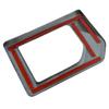 ABS Car Interior Gear Shift Panel Cover Trim Black Carbon Fiber Style fit for Toyota Tundra 2014-2016 2017 2018
