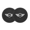 2Pcs Silicone Car Cup Mats Anti Noise Coaster Auto Accessories For MINI One Cooper JCW Countryman Clubman Cabrio Paceman Coupe uylez55