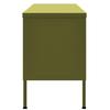 TV Stand Cabinet, Olive, 105X35X50 Cm, Steel