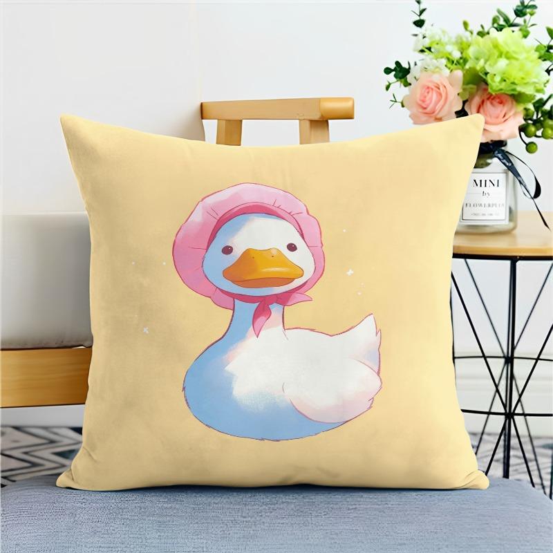 Cartoon Animal Pillowcase Dormitory Decoration Office Living Room Home Pillowcase