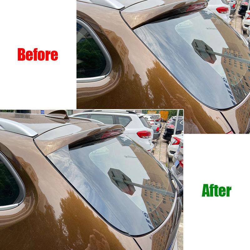 Gloss Black Car Rear Window Side Spoiler ABS Spoilers Canards Splitter Auto Accessories for BMW X1 E84 2009-2015