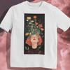 Blooming Mind T-Shirt: Woman with Floral Head Graphic Tee
