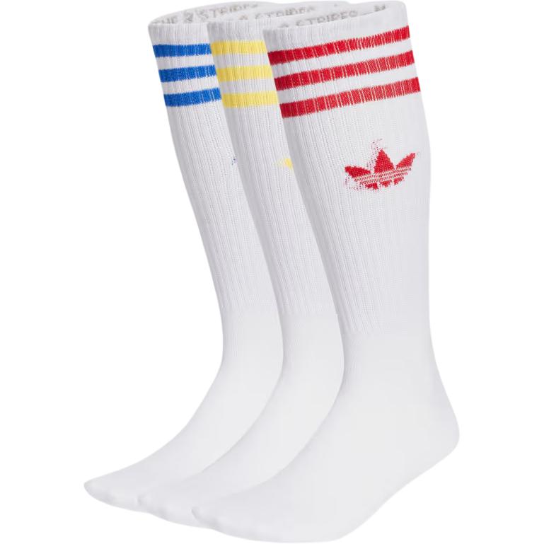 Adidas Originals Crew Socks Unisex 3 Pack IX7504 XS