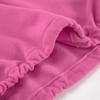 Damen S Rosa Kragen Fleece Cardigan Sweatshirt Locker Langarm