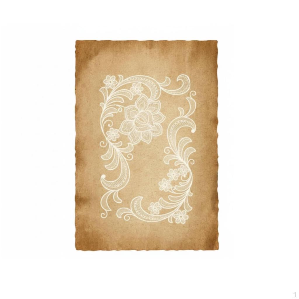 Translucent Window Decal Ornamental Pattern Privacy Sticker Peel and Stained Glass Cling for