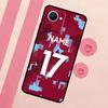 Personalised Football Number Name Case For Realme GT Neo 5 3T 2T 9 11 10 Pro Plus C11 C15 C21Y C25S C30 C31 C33 C35 C53 C55