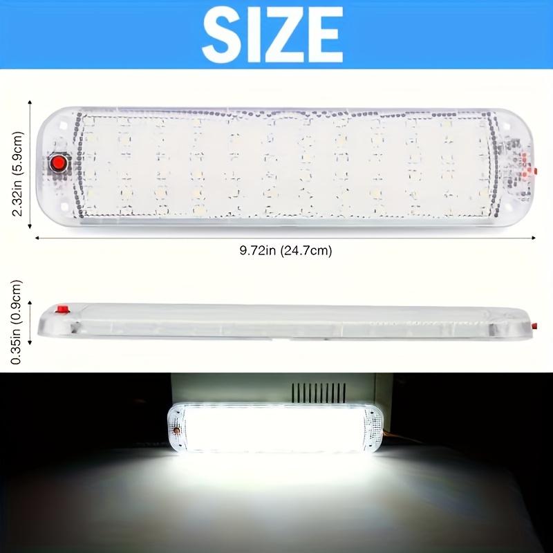 LED Interior Light Bar 12V Car Caravan RV Truck Camping White ON/OFF Switch