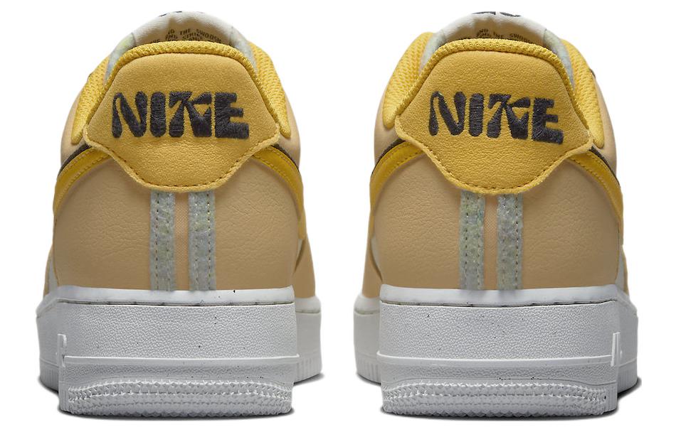 Nike Air Force 1 Low '07 Lx '82 Double Swoosh Sail Yellow Ochre Women's DX6065-171