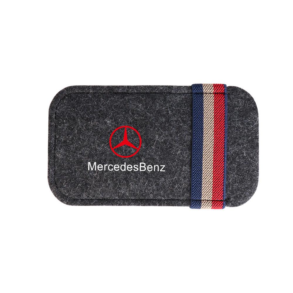 

Car Visor Clip Sunglasses Organizer Bag Eyeglass Holder Glasses Storage Clip For Mercedes Benz AMG W203 W206 W220 W205 W211 W212