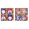 Exquisite Independence Day Decorative Wooden Box Hanging Ornament For Home Atmosphere