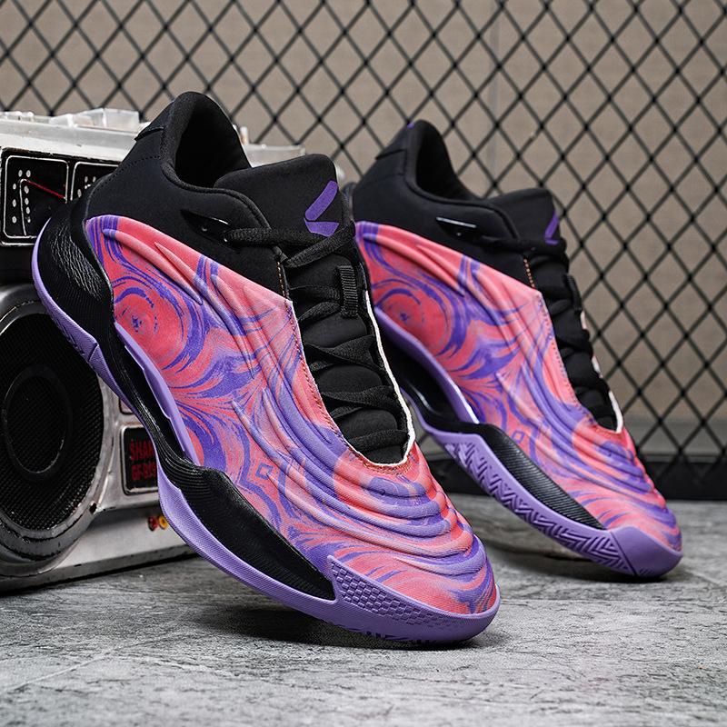 Winter Running Shoes Leather Sneakers Wear-resistant Non-slip Basketball Shoes