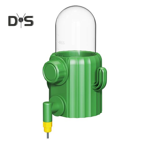 

250 мл поилка для попугаев в форме кактуса автоматическая кормушка для воды клетка для птиц аксессуар для волнистых попугаев волнистых попугаев неразлучников канареек корелл C