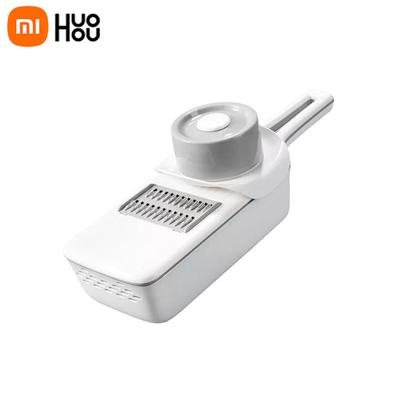 HUOHOU Çok Fonksiyonlu Meyve Sebze Mutfak Dilimleyici El Koruma Çoklu Bıçak Otomatik Depolama ABS Dilimleyici Aracı