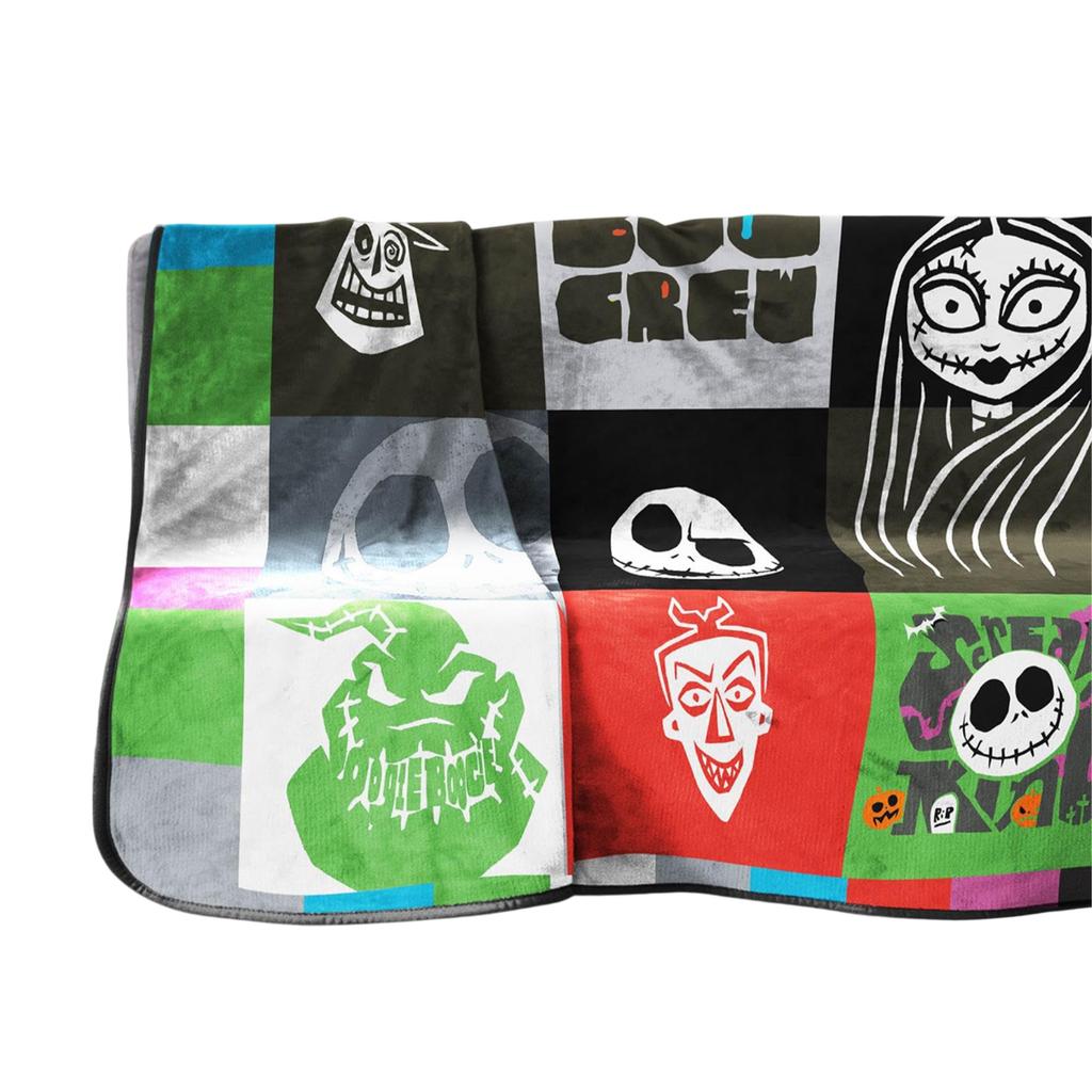 Nightmare Before Christmas Plush Fleece Blanket