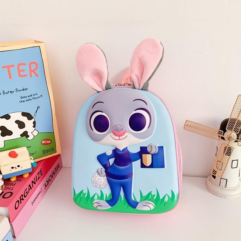 Zootopia Judy Hopps Nick Wilde Backpack With Durable Nylon And Cartoon Character Design For School Use