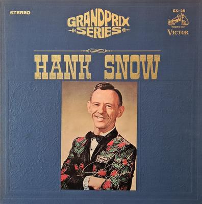 LP Record HANK SNOW  GRAND PRIX SERIES SX28 VICTOR 196 Japan Folk Used