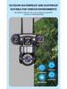 HiEasy 4K Outdoor Wireless WiFi Surveillance Camera: Four-Lens, Home Monitoring