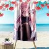 Gasai Yuno,Garten of Banban Print Beach Towel, Large Soft Quick Dry Towel for Beach Camping Swimming
