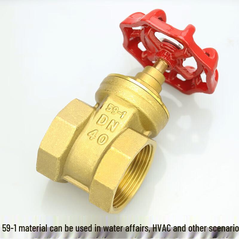 WMN DN15 Brass Gate Valve