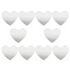 10 sztuk Lusterko w kształcie serca Małe szklane lusterko Do trwałych lusterek do makijażu DIY Toaletka Narzędzie do pielęgnacji skóry Kompaktowe Dekoracyjne