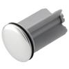 Practical Grey Sink Stopper Suitable for Most Bathroom Wash Basins