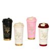 Lily of the Valley Double Drink Stainless Steel Thermos Cup Office Coffee Cup Portable Car Water Cup Accompanying Cup