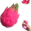 1/2/3Pcs Simulation Dragon Fruit Squeeze Toy Stress Relief Dragonfruit Squeeze Toy Decompression Fruit Shape Sensory Fidget Toy