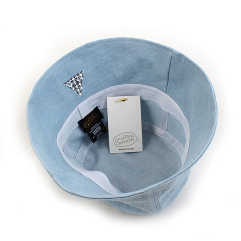 Universal Chemistry Belted Light Denim Bucket Hat