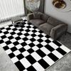 Light Luxury Living Room Carpet Room Large Area of Nordic Wind Sand Tea Table Mat All Shop with Dirt Resistant Floor Mat