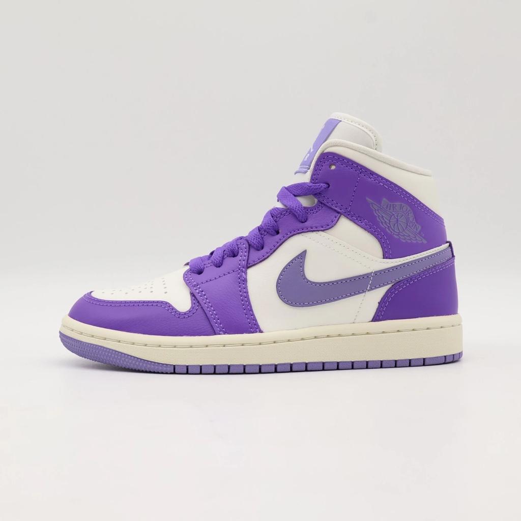 BQ6472-504 Nike Air Jordan 1 Mid Action Grape (Dámské)