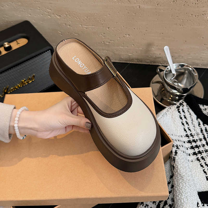 Fashion Half Open From The Back Barefoot Shoes Women Slippers Sandals Sandal For Women Sneakers Sport Jogging Footwear Fashion