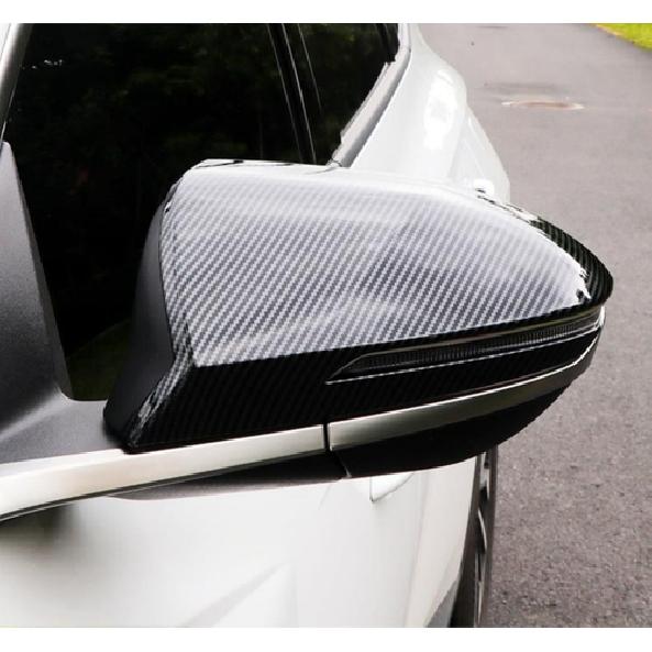 For Hyundai Tucson   Carbon Fiber Side Mirrors Rearview Cover