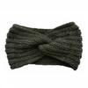 Hairband Plush with Stylish Knot Bowknot Thicken Lining for Makeup Casual Wear Winter Sports Ear Warmer