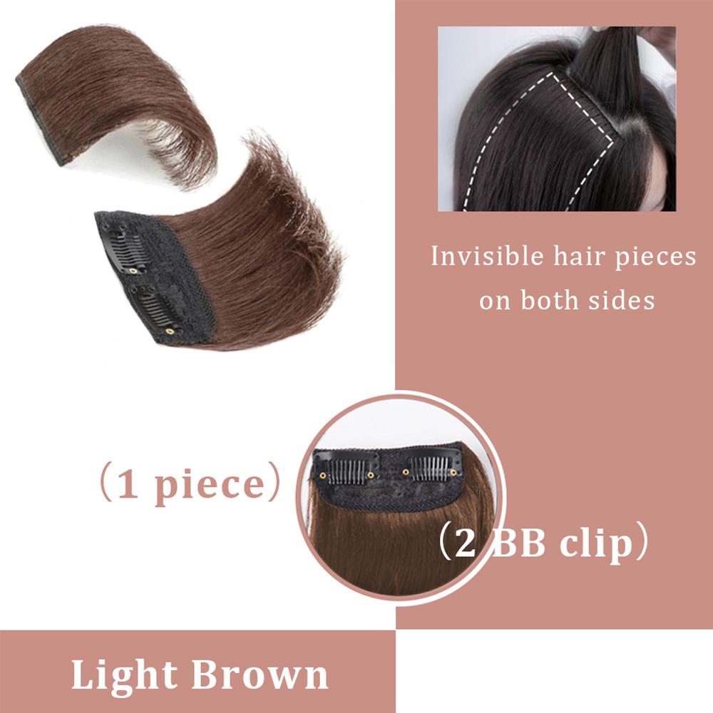 

Bybrana Подушечка для волос Невидимая подушечка Высокая прямая заколка для волос Женский парик Свободный парик