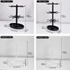 1pc rotatable 2-tier/3-tier jewelry display stand multi-functional hanging earringsrings bracelets watches accessories organizer