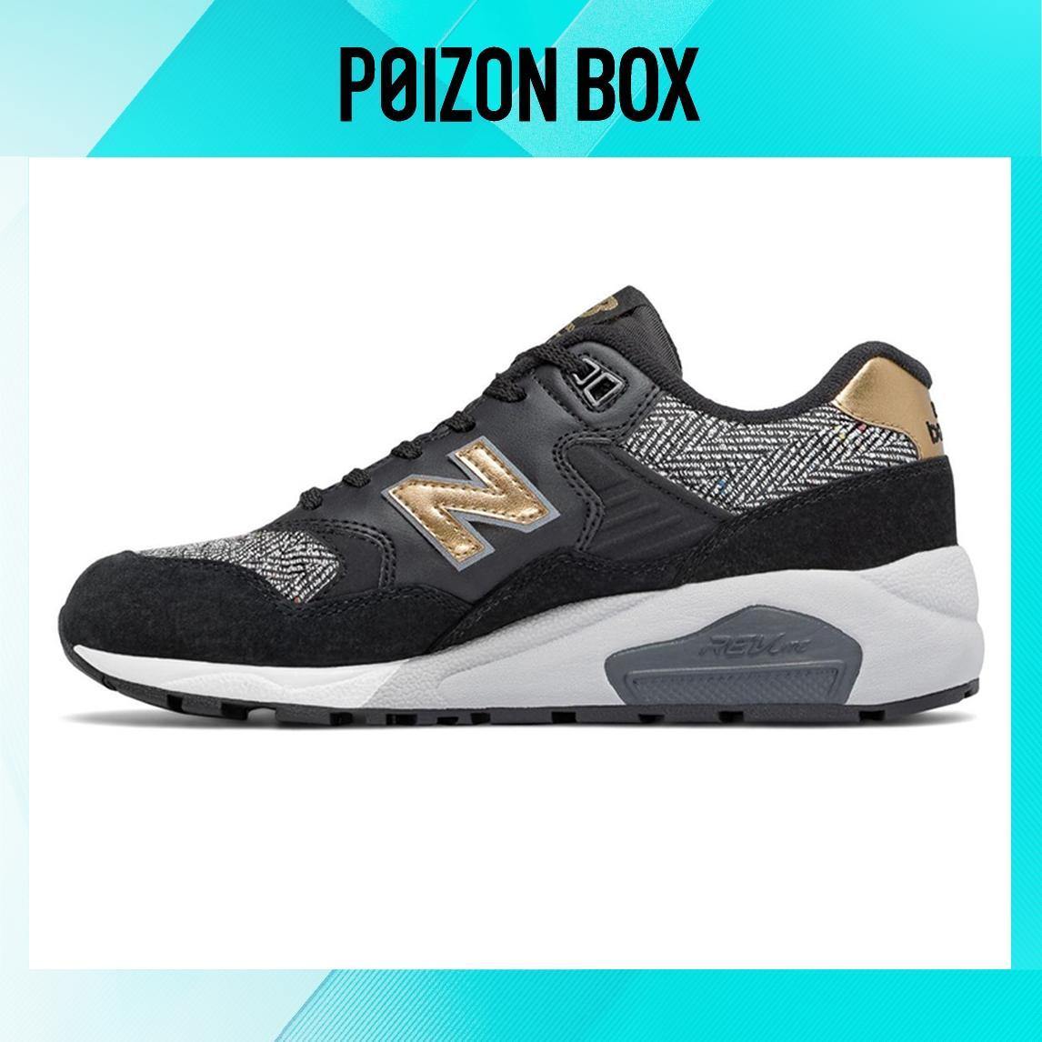 

кроссовки New Balance Wmns 580 Series Sneakers Black/Gold WRT580CD