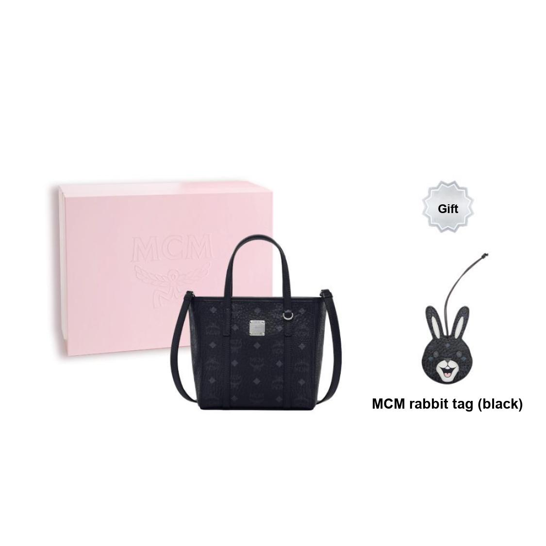 

Новый мини-шоппер MCM Toni Visetos Черный MWPAATN04BK001 18.0*9.4*19.1CM