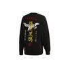 Y 3 Sweatshirts Unisex Black Crew Neck Moderate Regular FS3398