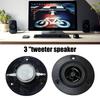 3inch Loudspeaker High Frequency Tweeter Speakers with Heat Dissipation for Bookshelfs Home Theater Superior Sound 1Pair