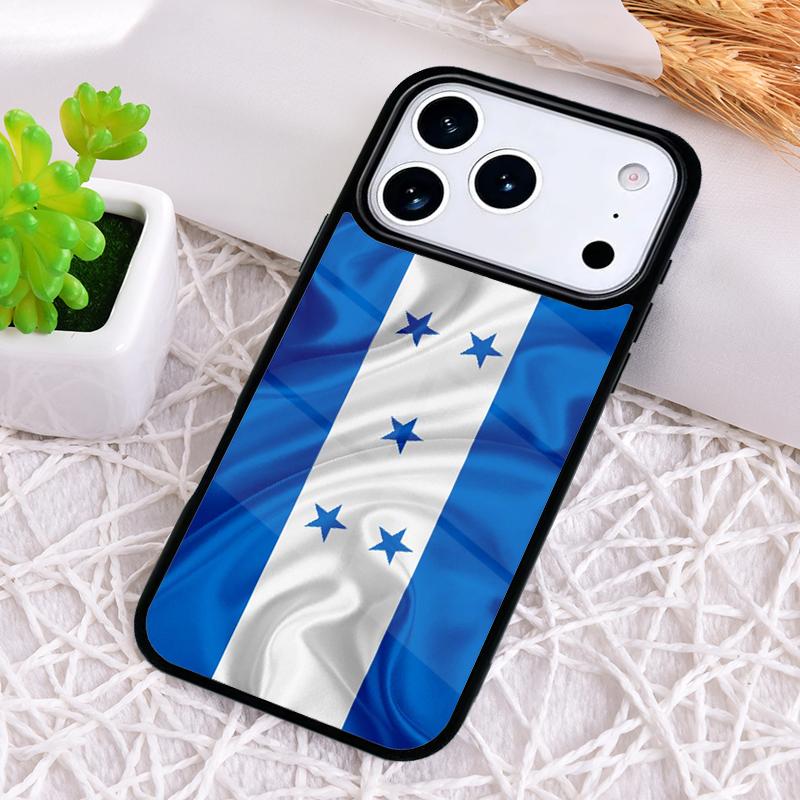 Honduras Flag soft Phone Case for iPhone 17 Air 16 15 11 12 14 13 Pro Max Shockproof Cover