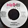 7inch Record ELEPHANT MAN - Hypocrites NONE In The Streetz  Jamaica Reggae, Ska & Dub Used