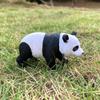 Cute Panda Bamboo Collection Figures Model Wild Animals Action Figurine PVC Miniature Decoration Education Kid Toy