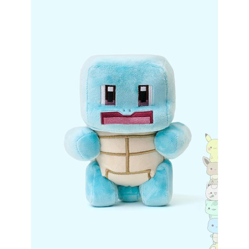 

Мягкие игрушки Kawaii Pokemon Squirtle, мультяшные милые плюшевые куклы, подушка для подарка на день рождения для детей, друзей, мальчиков, украшения для дома 20cm l 7.9inch