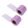 2pcs Shiny Appearance Glitter Tulle Rolls 25 Yards Each Netting Fabric Rolls  For DIY Crafts