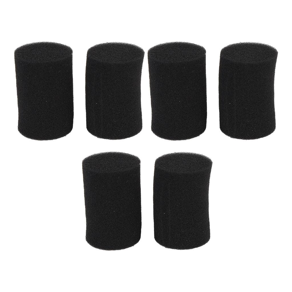6PCS Speaker Port Tube Sponge Subwoofer Cabinet and Bass Air Vent Sponge 35mm Diameter 50mm Height