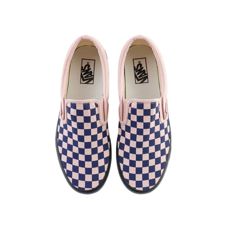 Vans Classic Slip-On Casual Fashion Simple Versatile Durable Low-Top Canvas Shoes Unisex sneaker Pink VN000EACGLE