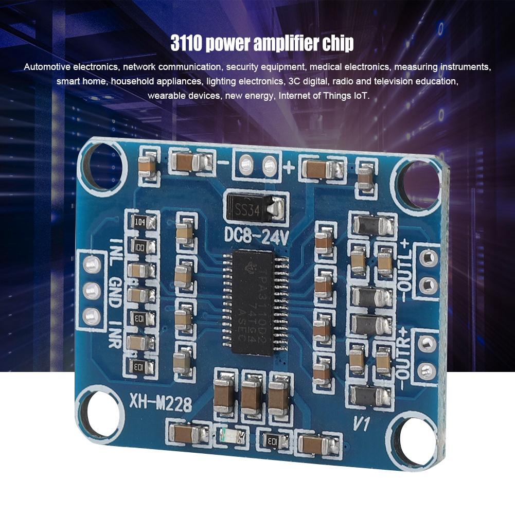 TPA3110 2X15W Digital Audio Stereo Amplifier Module Board Mini Binaural